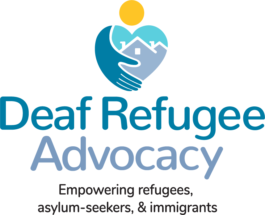 Deaf Refugee Advocacy logo